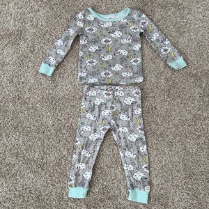 Girl’s favorite Member’s Mark baby girls toddler girls sheep pajamas 18 months